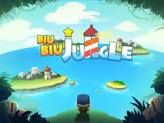 BiuBiu Jungle Puzzle iPad 应用截图