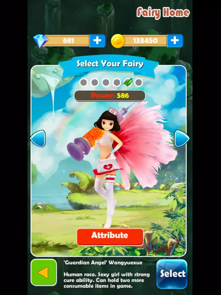 Ảnh chụp màn hình của Go Go Fairy Gals iPad 