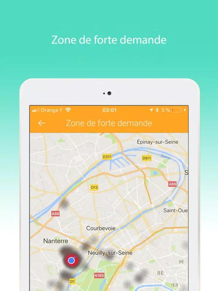 Freddy Driver - Pour livreurs iPad  Screenshots