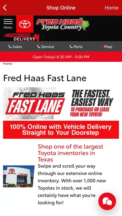Fred Haas Toyota Country App应用截图