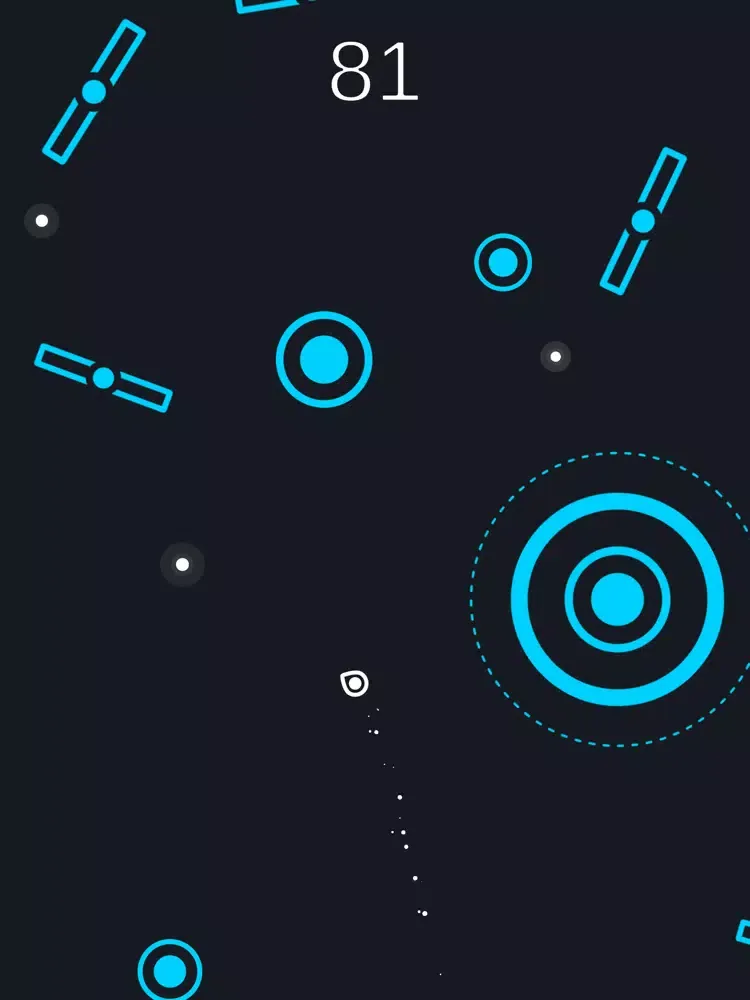 Tangkapan layar One Tap Dash iPad 