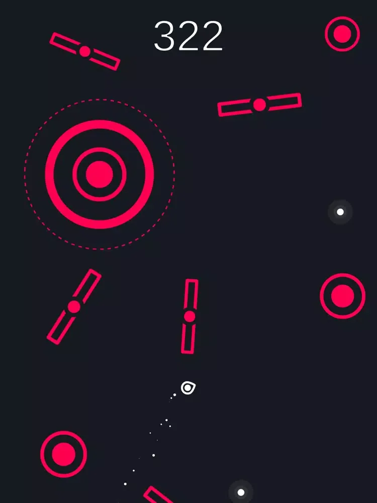 Tangkapan layar One Tap Dash iPad 