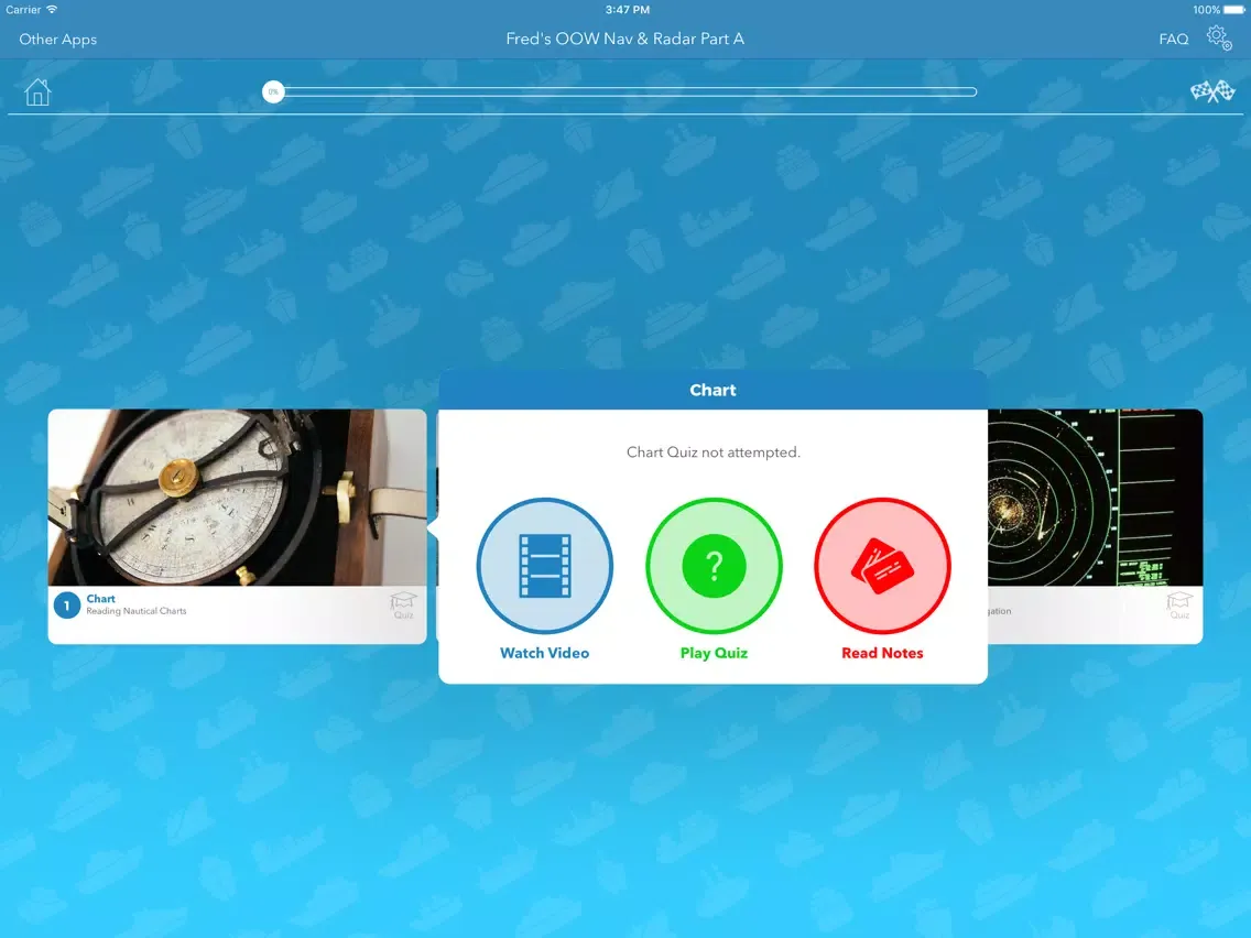 صور Nav and Radar - Part A iPad 
