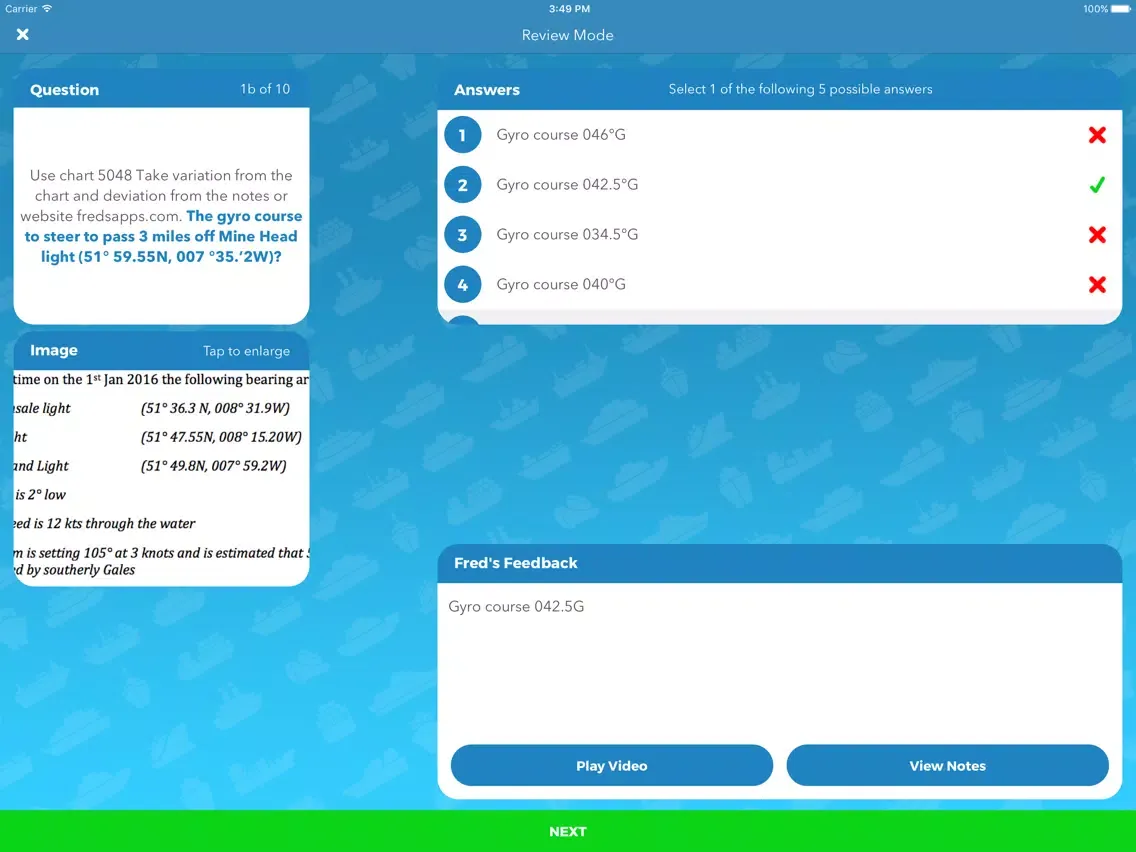 صور Nav and Radar - Part A iPad 
