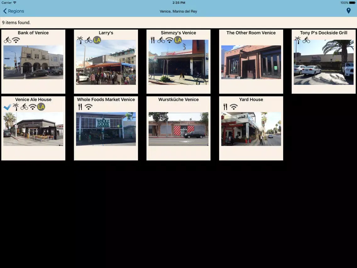 Скриншоты Beer Guide LA iPad 