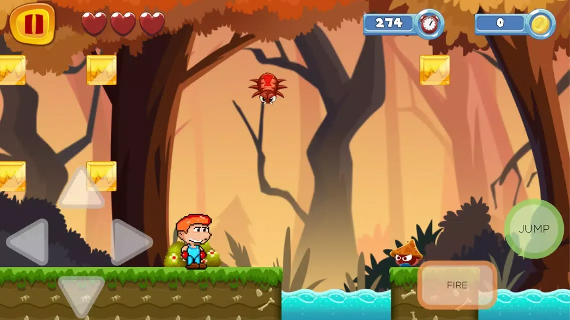 Adventure World Free - best platformer games Ekran Görüntüleri