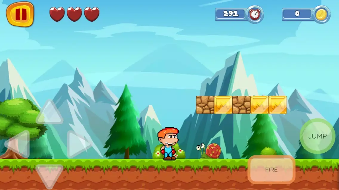 Adventure World Free - best platformer games Ekran Görüntüleri