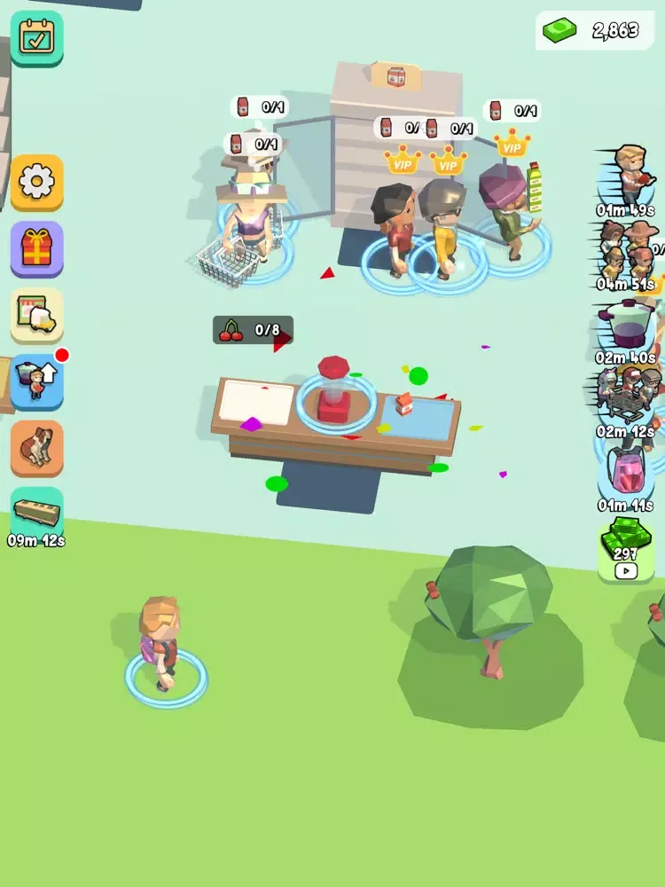 ภาพหน้าจอของ Mini Candy Mart iPad 
