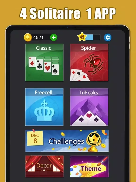 Solitaire Suite ™ iPad  স্ক্রিনশট