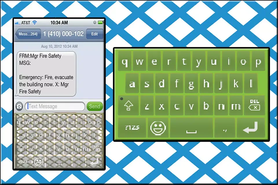 Lattice Keyboard Theme Screenshots