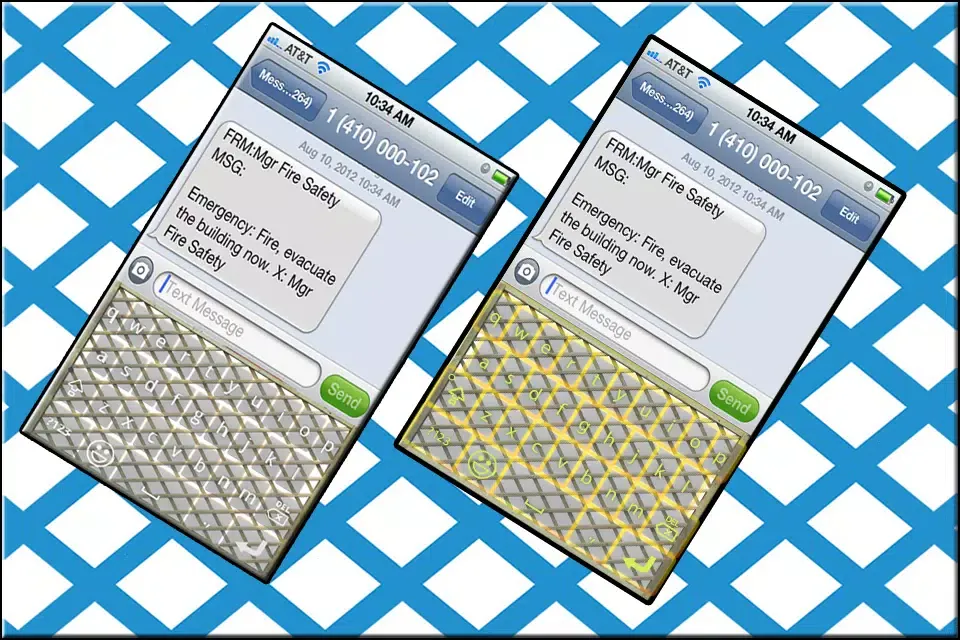 Lattice Keyboard Theme Screenshots