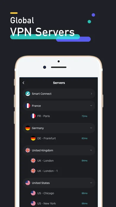 Hot VPN - Super Fast VPN Proxy Ekran Görüntüleri