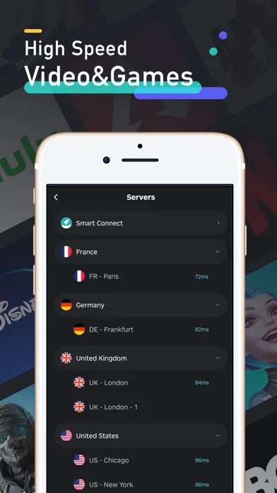 Hot VPN - Super Fast VPN Proxy Ekran Görüntüleri