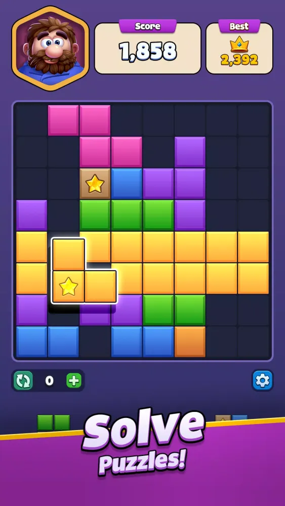Block Crush: Block Puzzle Game স্ক্রিনশট
