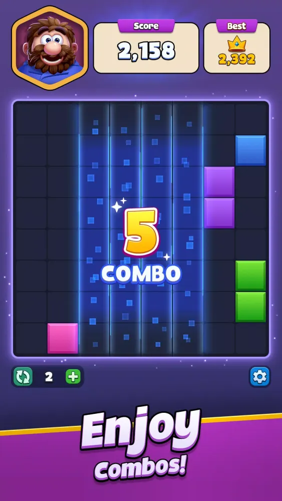 Block Crush: Block Puzzle Game স্ক্রিনশট