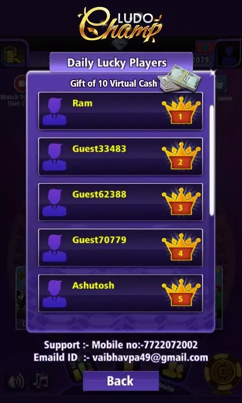 Ludo Champ Ekran Görüntüleri