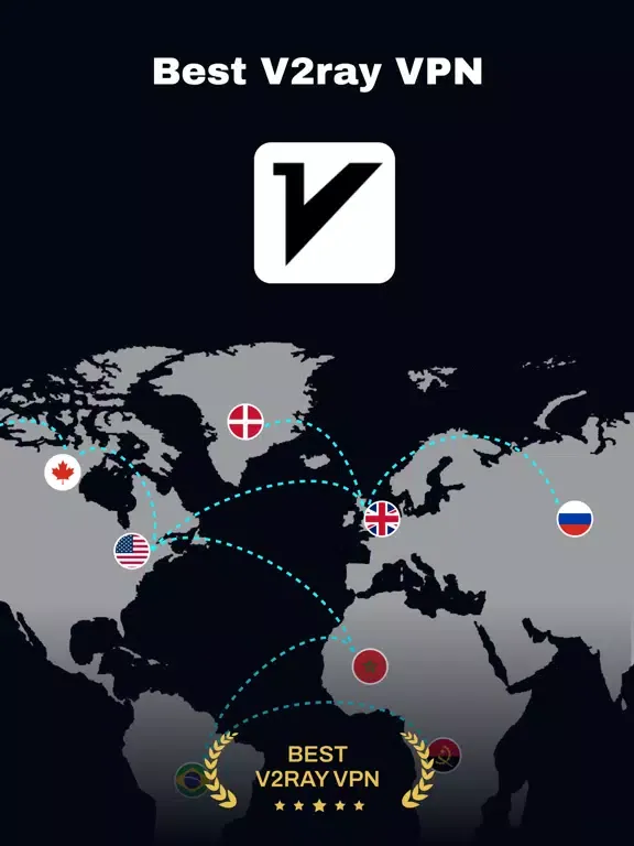 Capturas de tela do Best V2ray VPN - VPN & V2rayNG iPad 