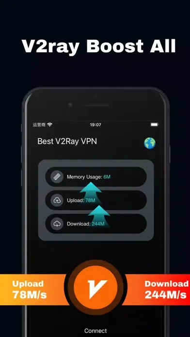 Capturas de tela do Best V2ray VPN - VPN & V2rayNG