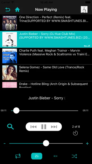 Free Music - Unlimited Free MP3 Music Streaming Player and Playlist Manager Screenshots