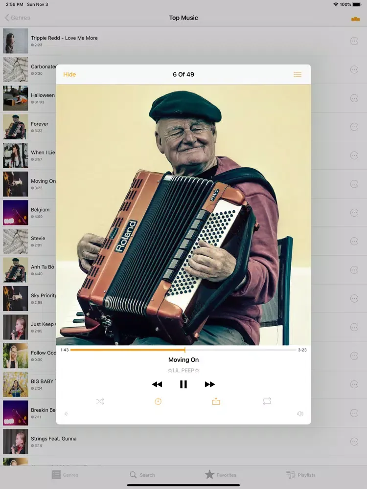 Capturas de pantalla de Musil - The real musil app iPad 