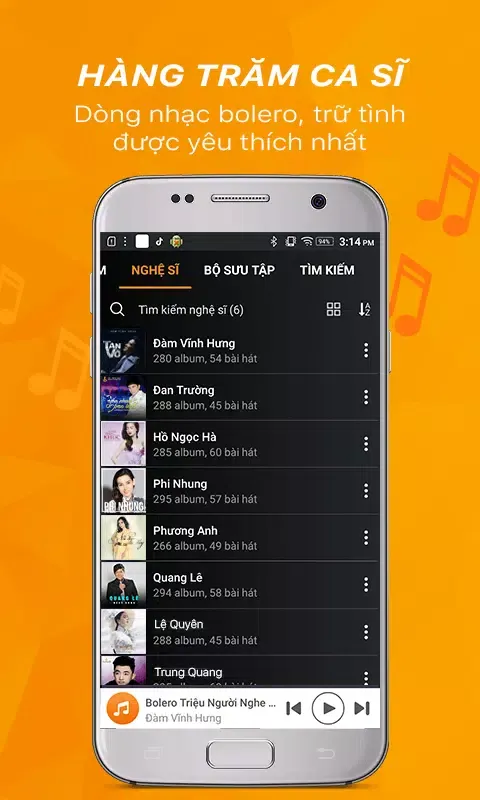Nhạc vàng Screenshots
