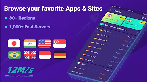 Super Z-VPN - Worldwide Proxy Screenshots