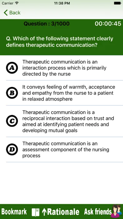 Fundamentals of Nursing Quiz With 5000 Questions Free Screenshots