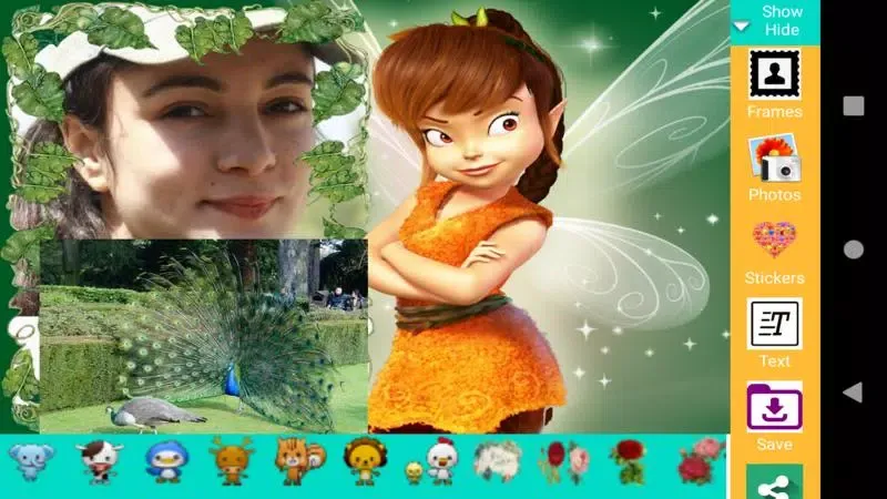 Fairy photos frame Screenshots