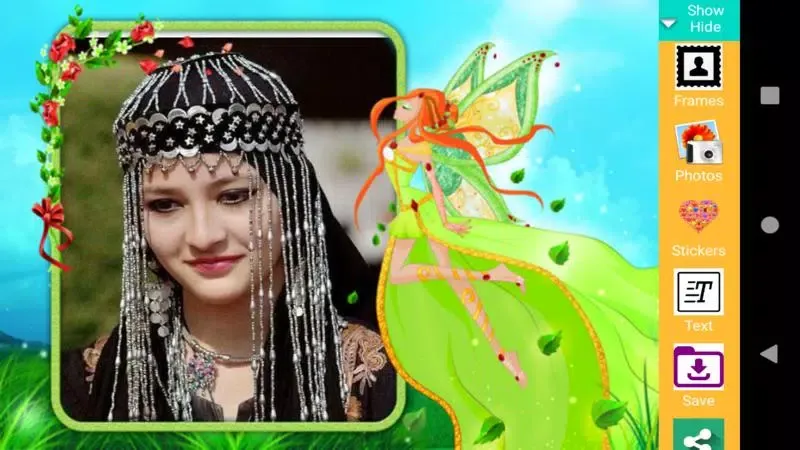 Fairy photos frame Screenshots