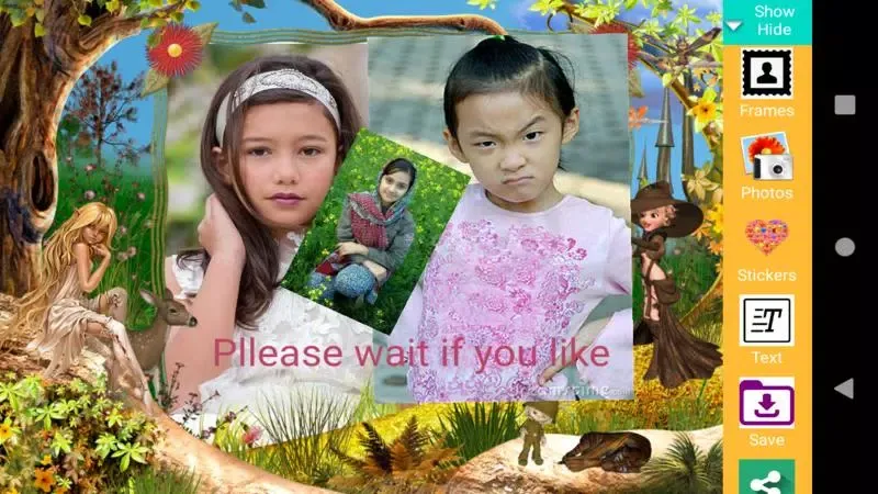 Fairy photos frame Screenshots