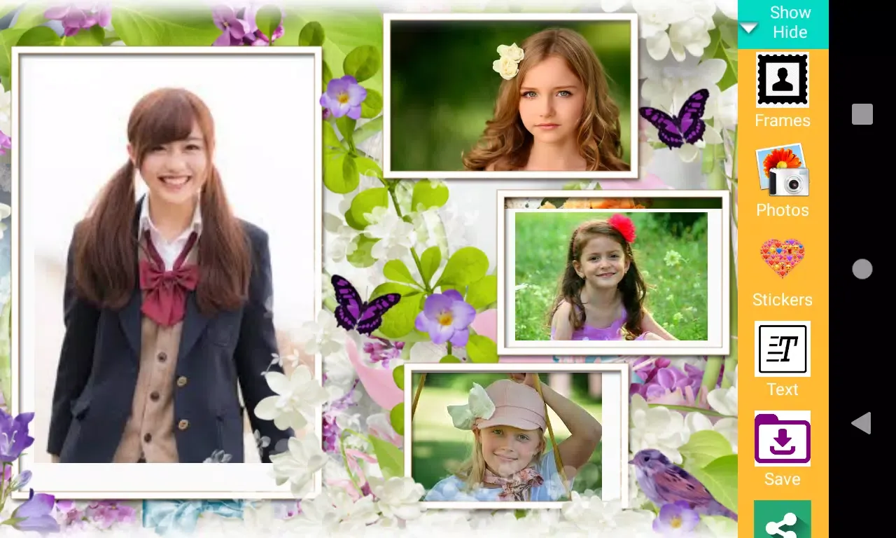 Fairy photos frame Screenshots