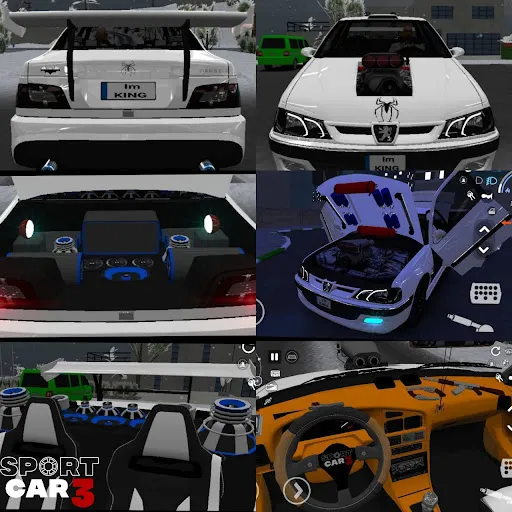 Sport car 3 : Taxi & Police -  स्क्रीनशॉट