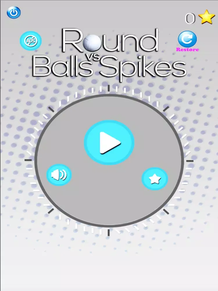 Round Ball vs Spikes iPad  स्क्रीनशॉट