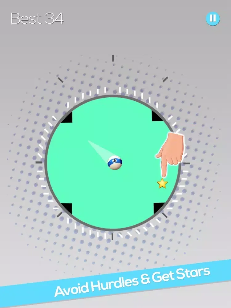 Round Ball vs Spikes iPad  स्क्रीनशॉट