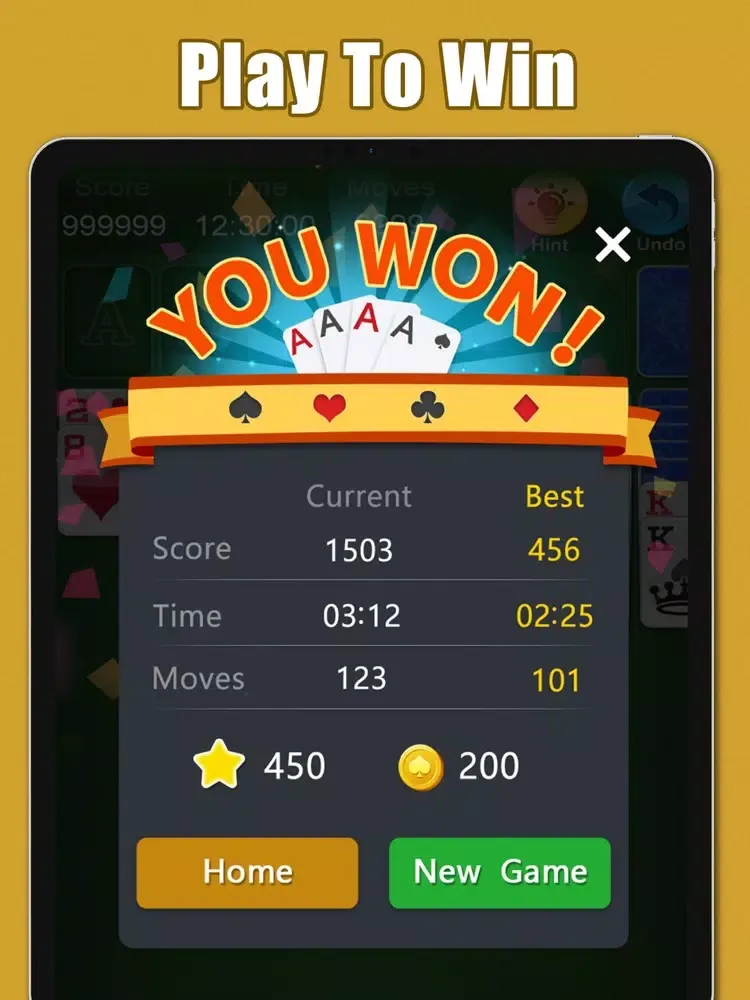 Tangkapan skrin Solitaire Daily ™ iPad 
