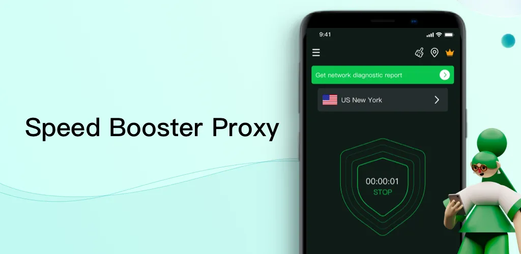 Capturas de tela do Proxy Speedfiy