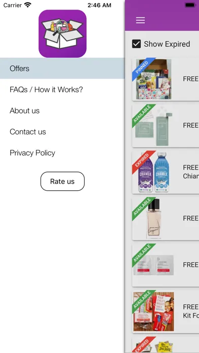 Ảnh chụp màn hình của Free Stuff to Save Money