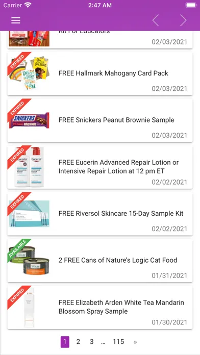Ảnh chụp màn hình của Free Stuff to Save Money