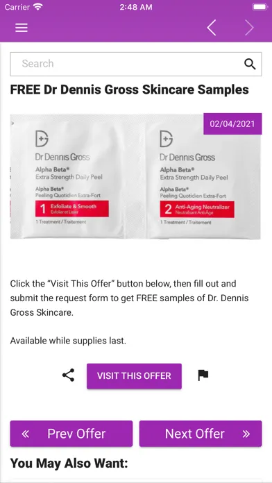 Ảnh chụp màn hình của Free Stuff to Save Money