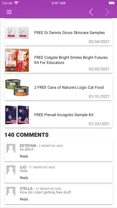 Ảnh chụp màn hình của Free Stuff to Save Money