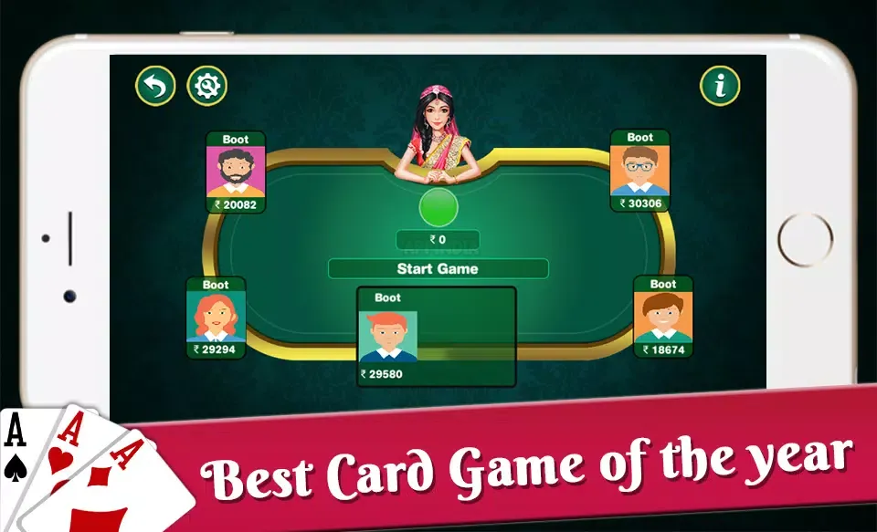 Capturas de pantalla de Teen Patti