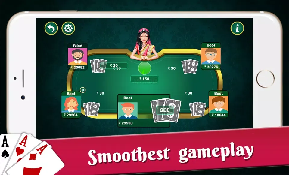 Capturas de pantalla de Teen Patti