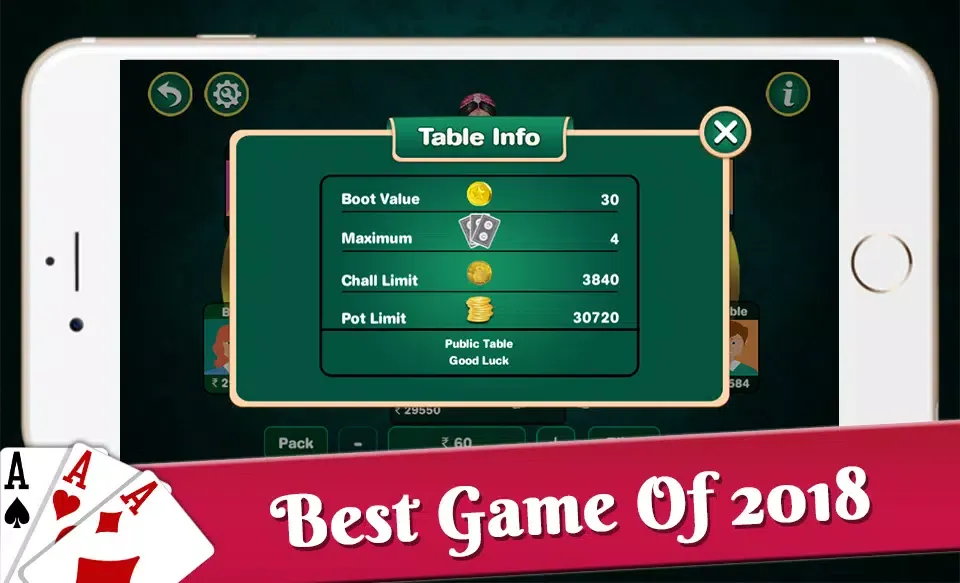 Capturas de pantalla de Teen Patti