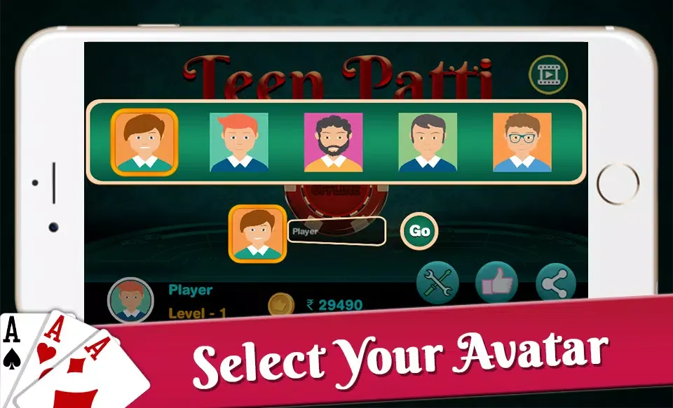 Capturas de pantalla de Teen Patti