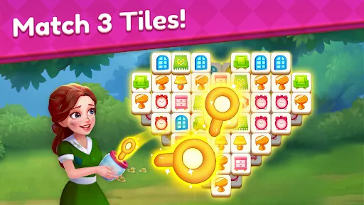 ภาพหน้าจอของ Tile Match - Match 3 Tiles