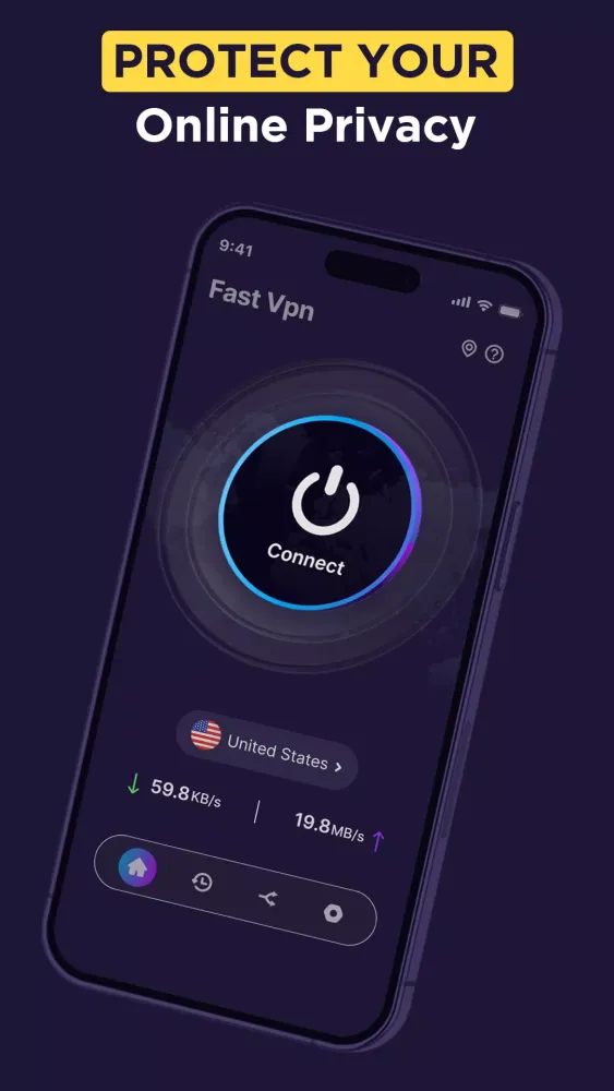 Goat VPN - Secure VPN Proxy سکرین شاٹس