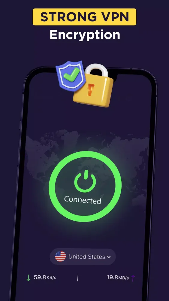 Goat VPN - Secure VPN Proxy سکرین شاٹس