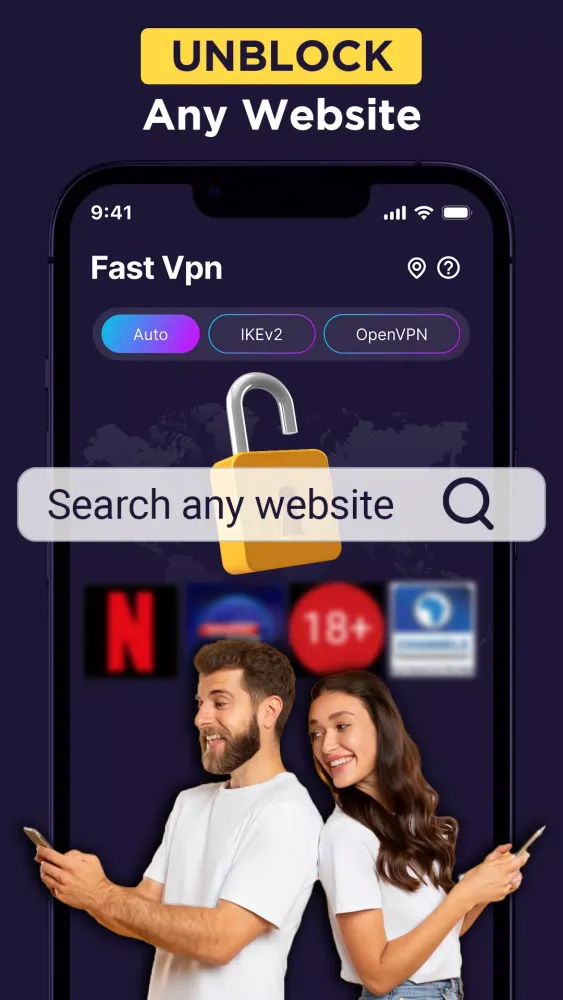 Goat VPN - Secure VPN Proxy سکرین شاٹس