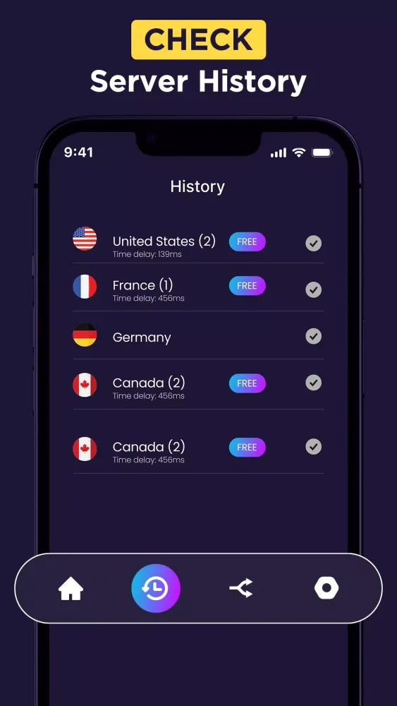 Goat VPN - Secure VPN Proxy سکرین شاٹس