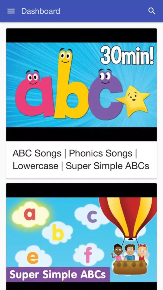 Скриншоты Kid Songs - lullaby alphabet counting